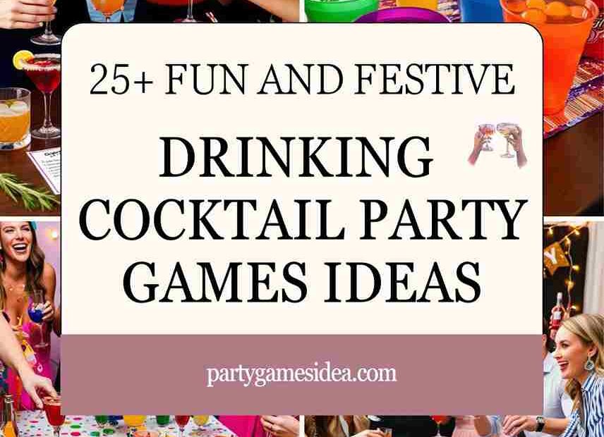 Drinking Cocktail Party Games