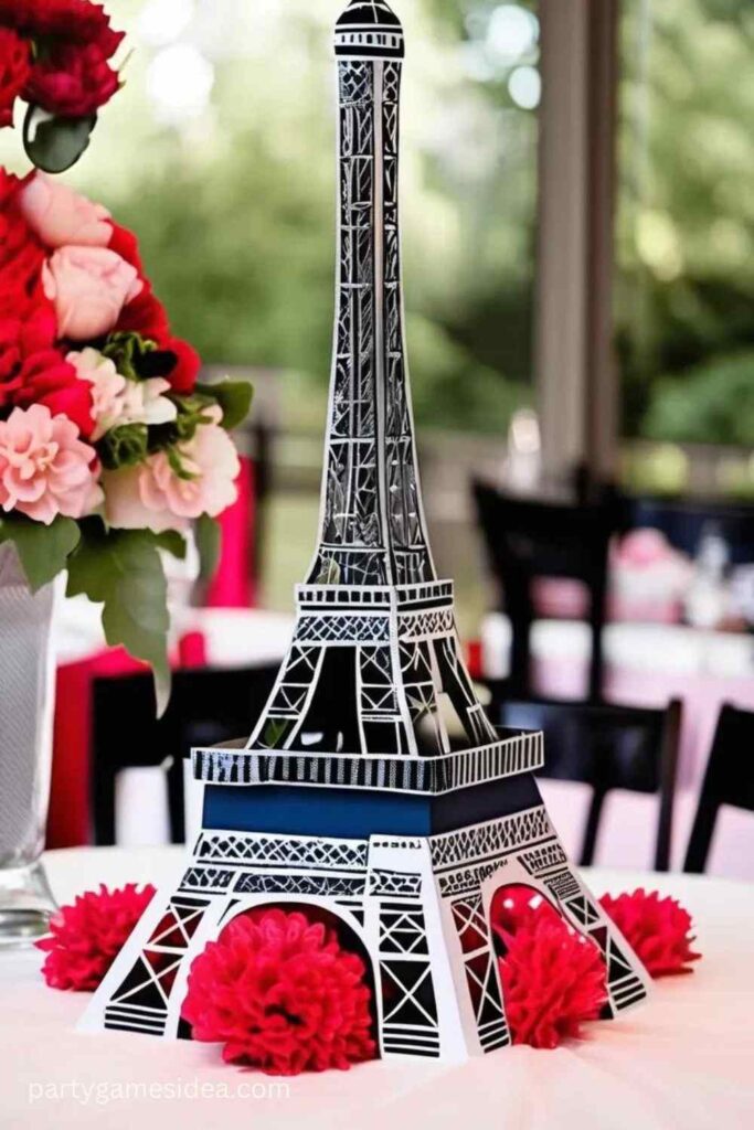 Eiffel Tower Centerpiece