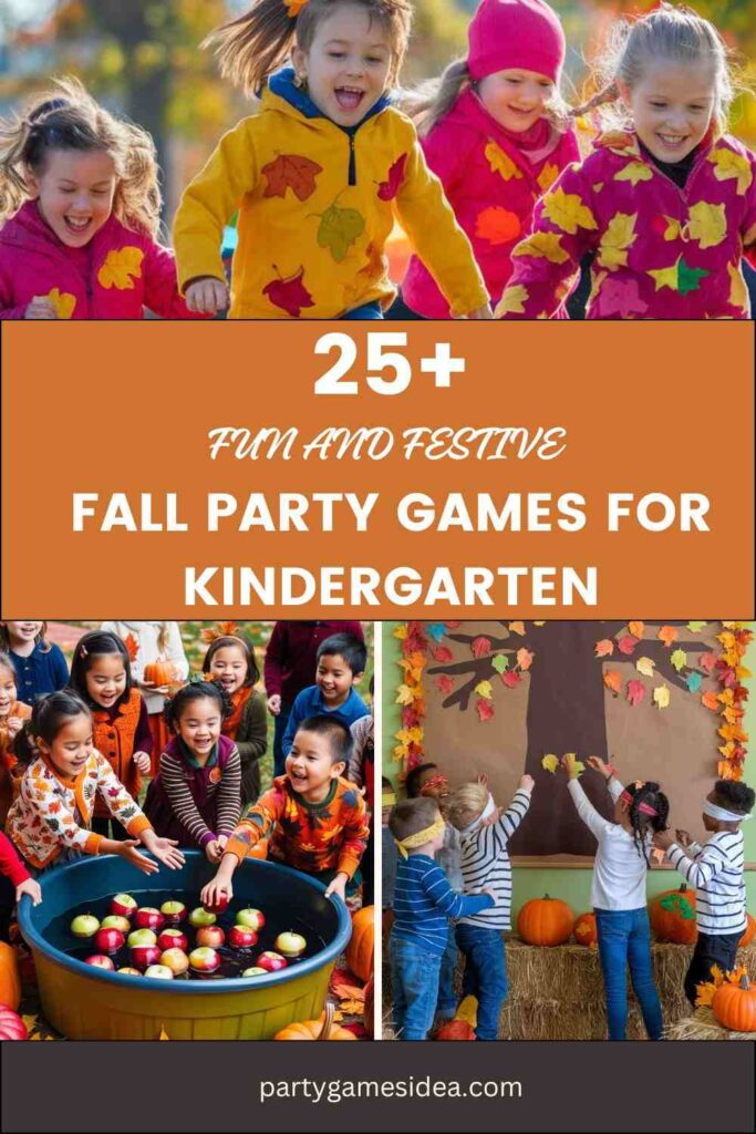 Fall Party Games For Kindergarten