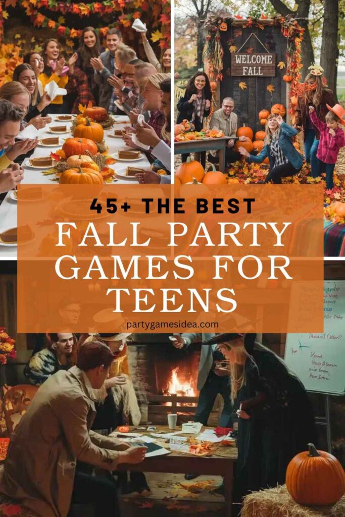 Fall Party Games For Teens