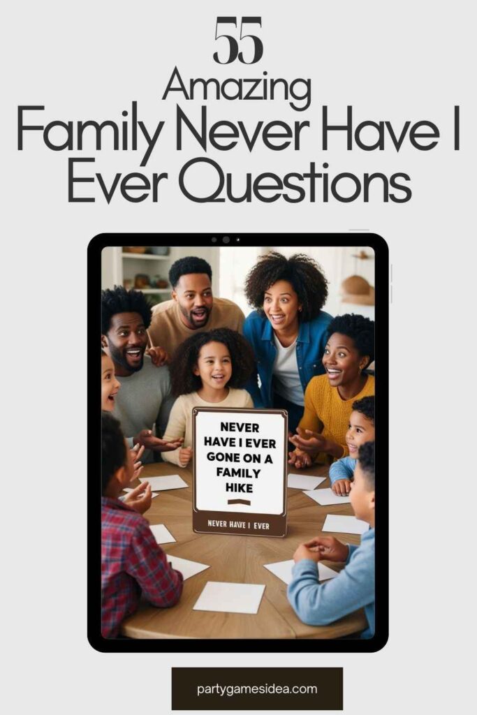 Family Never Have I Ever Questions