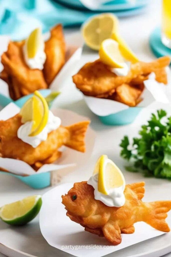 Fish and Chips Bites