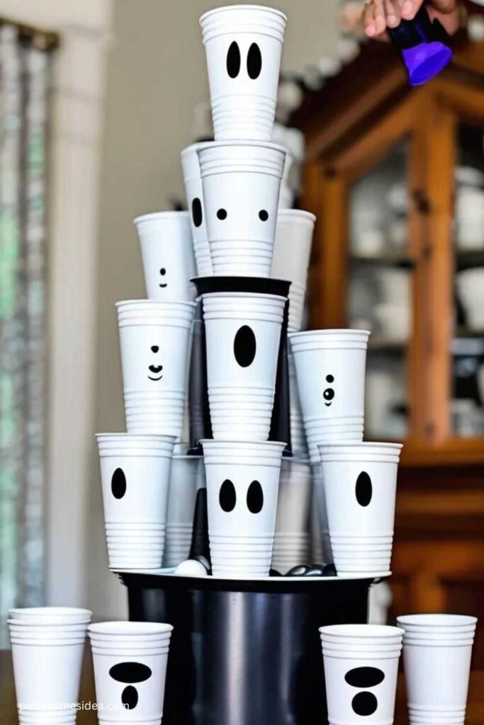 Ghostly Cup Stack