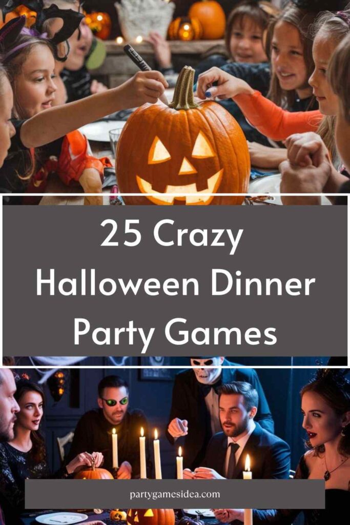 Halloween Dinner Party Games