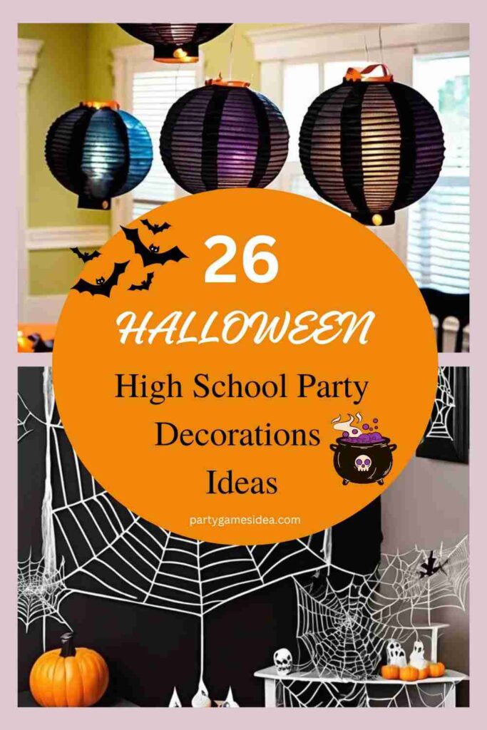 Halloween High School Party Decorations