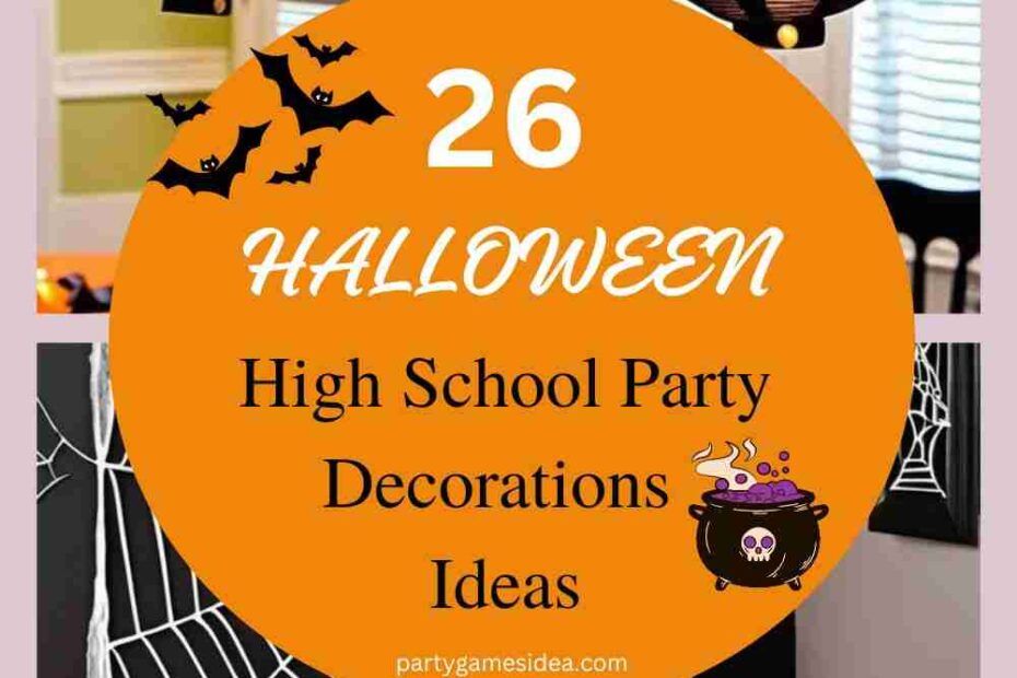 Halloween High School Party Decorations