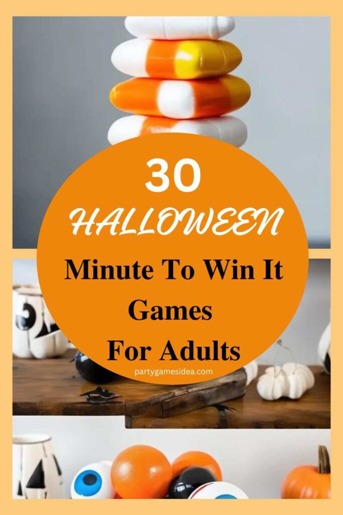 Halloween Minute to Win It Games for Adults