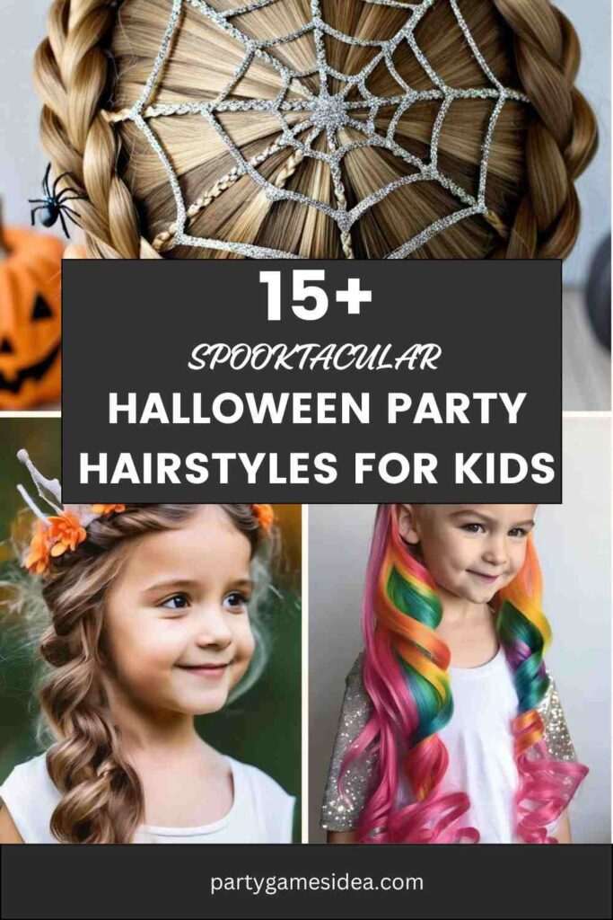 Halloween Party Hairstyles for Kids