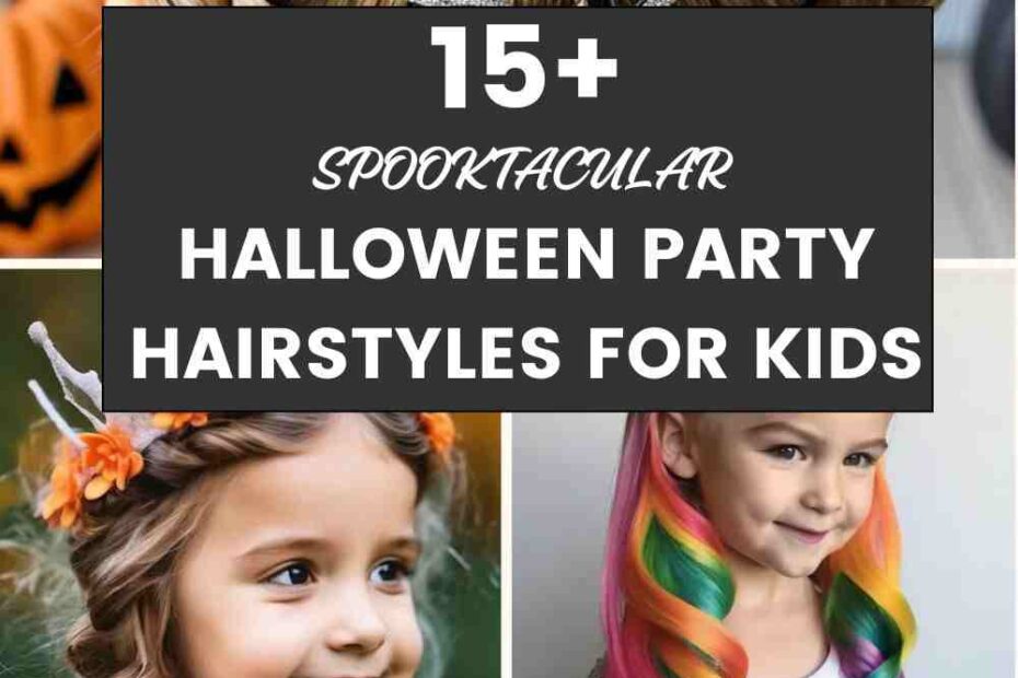 Halloween Party Hairstyles for Kids