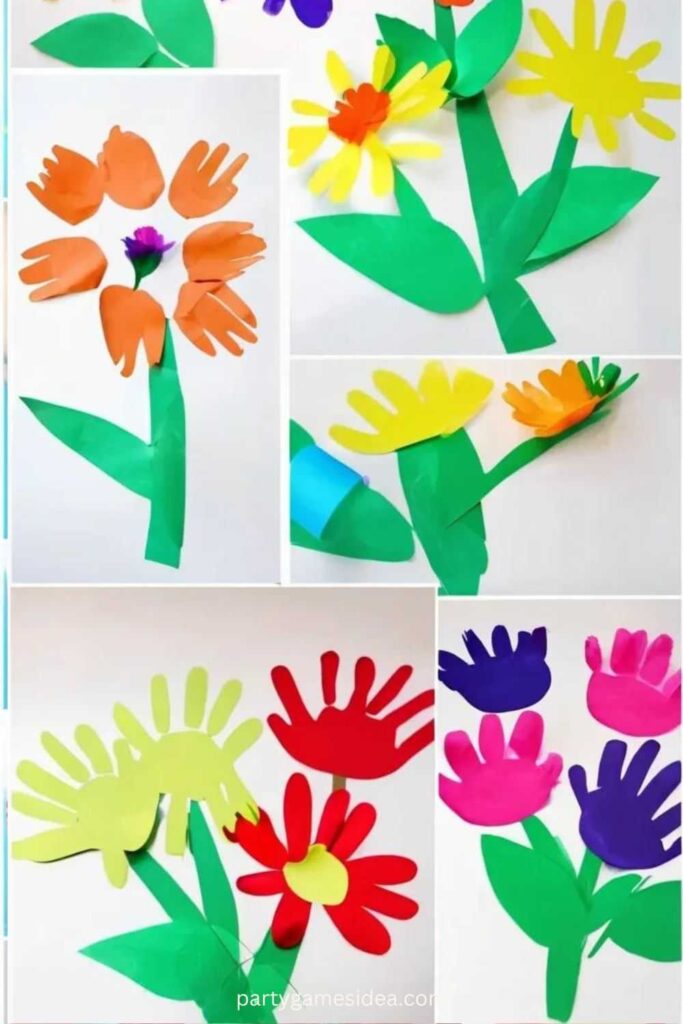 Handprint Flowers