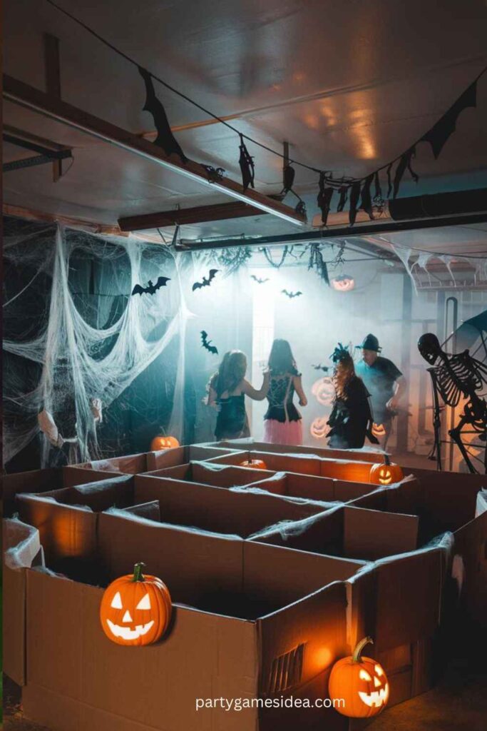 Haunted Garage Maze