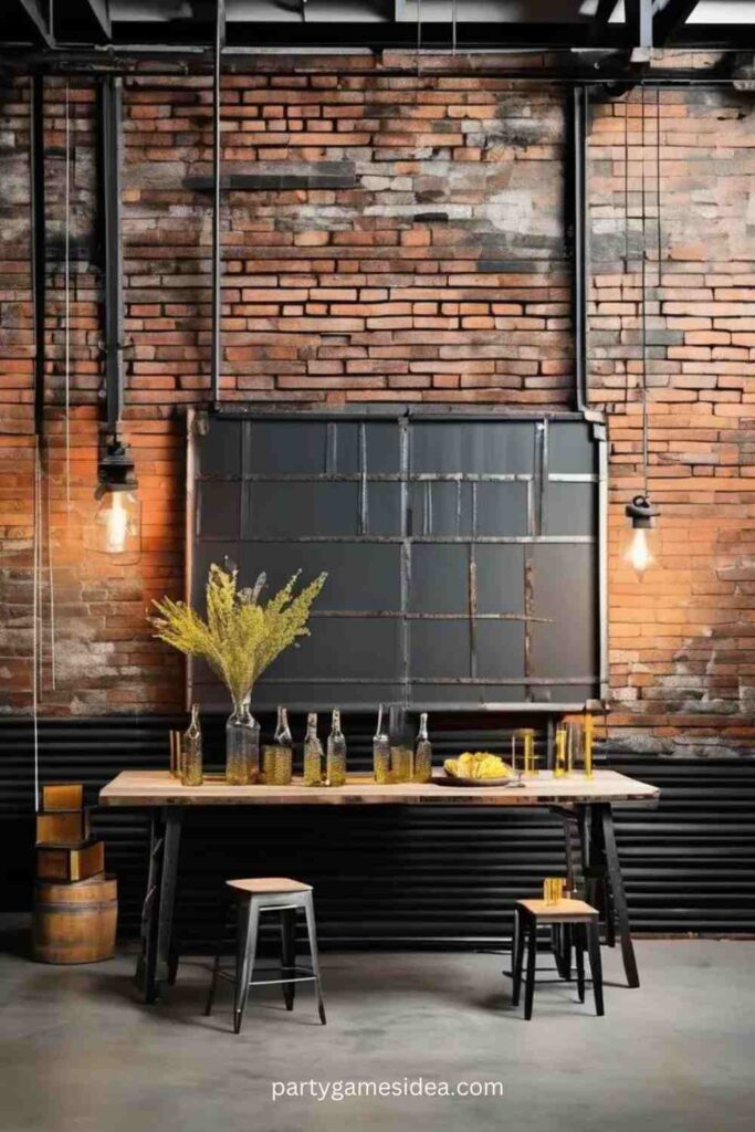 Industrial Chic Backdrop