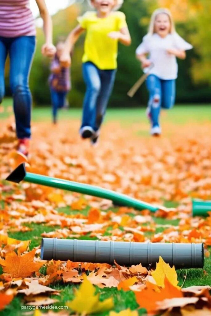 Leaf Blower Race