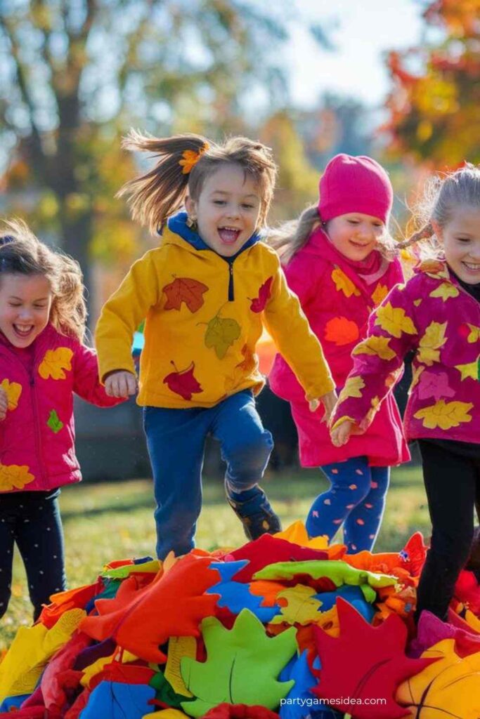 Leaf Pile Jump