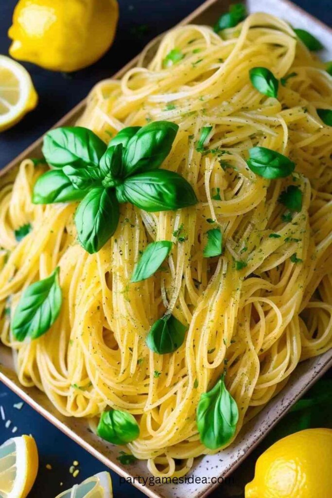 Lemon Garlic Pasta