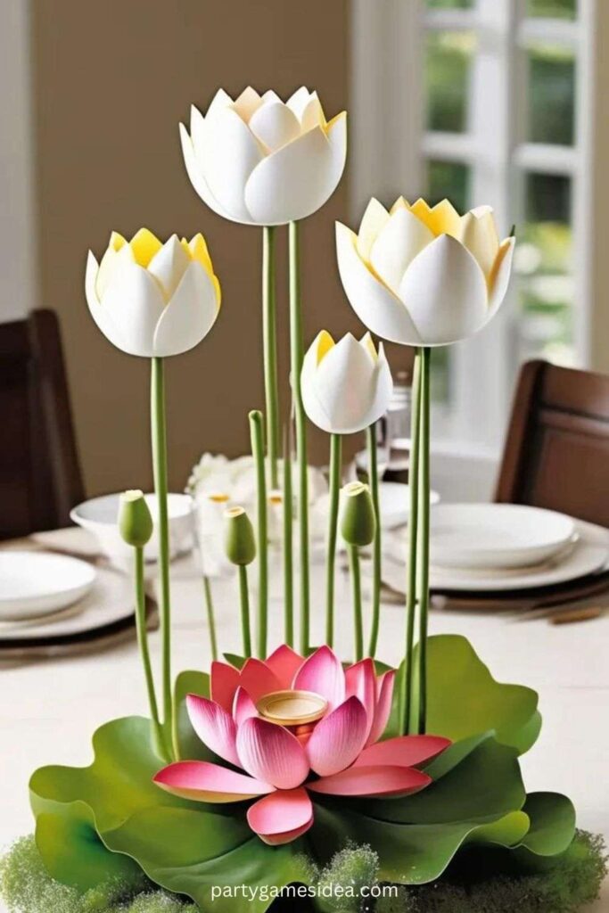 Lotus Flower Centerpiece