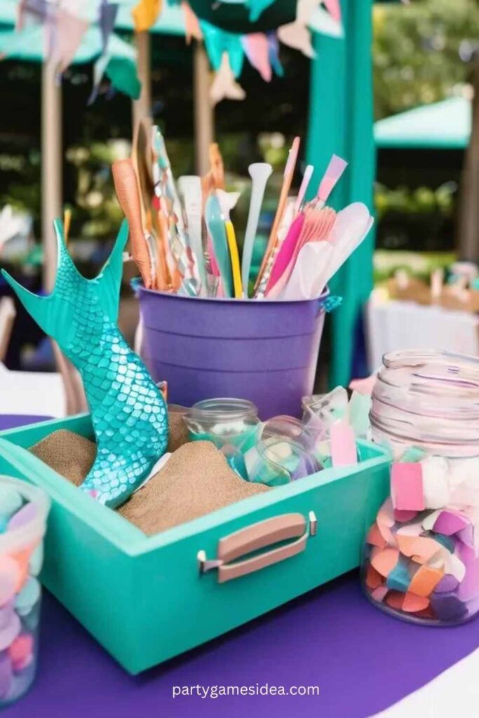 Mermaid Craft Station