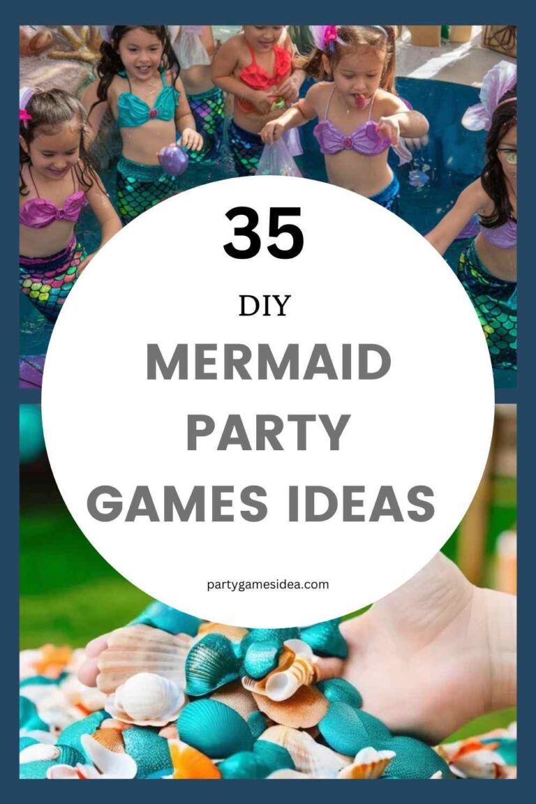 15 Diy Mermaid Party Games Ideas That Kids Will Love - Fun Party Games ...