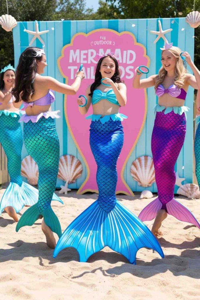 Mermaid Tail Toss