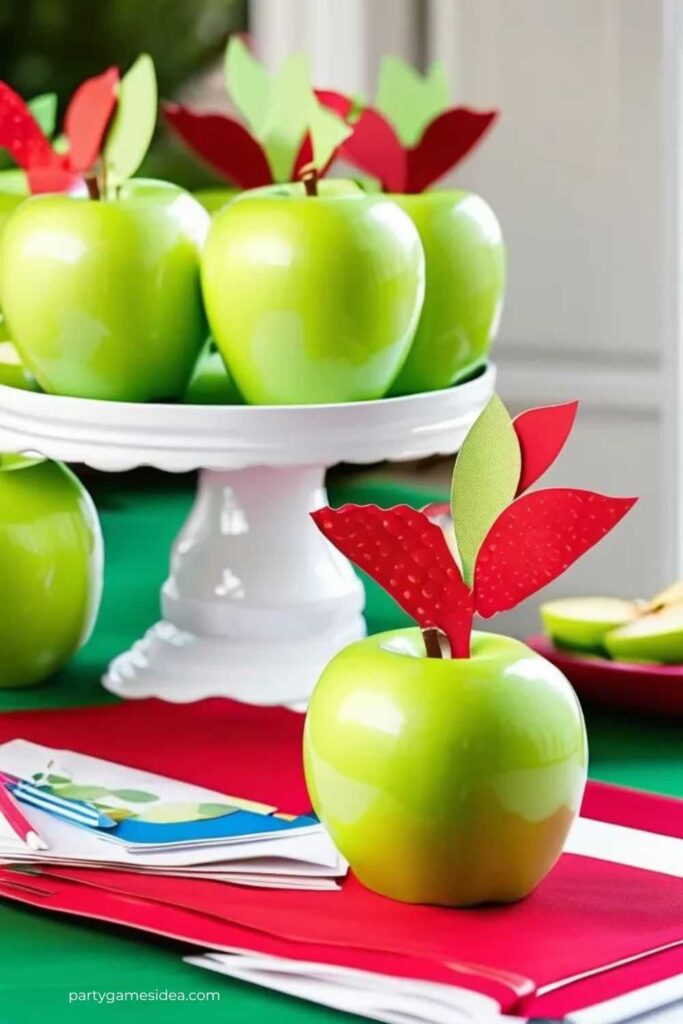 Mini Apple Centerpieces