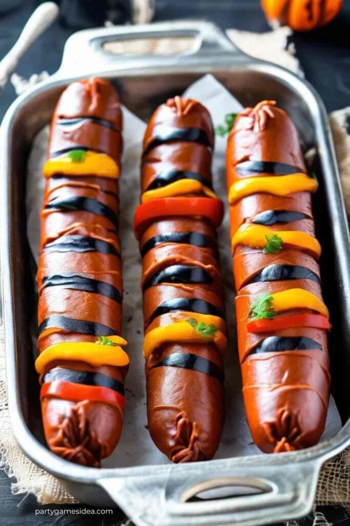 Mummy Hot Dog