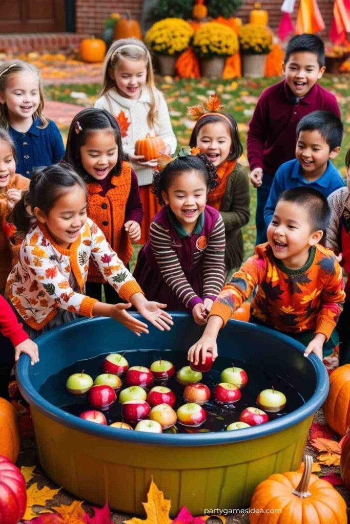 Outdoor Apple Bobbing