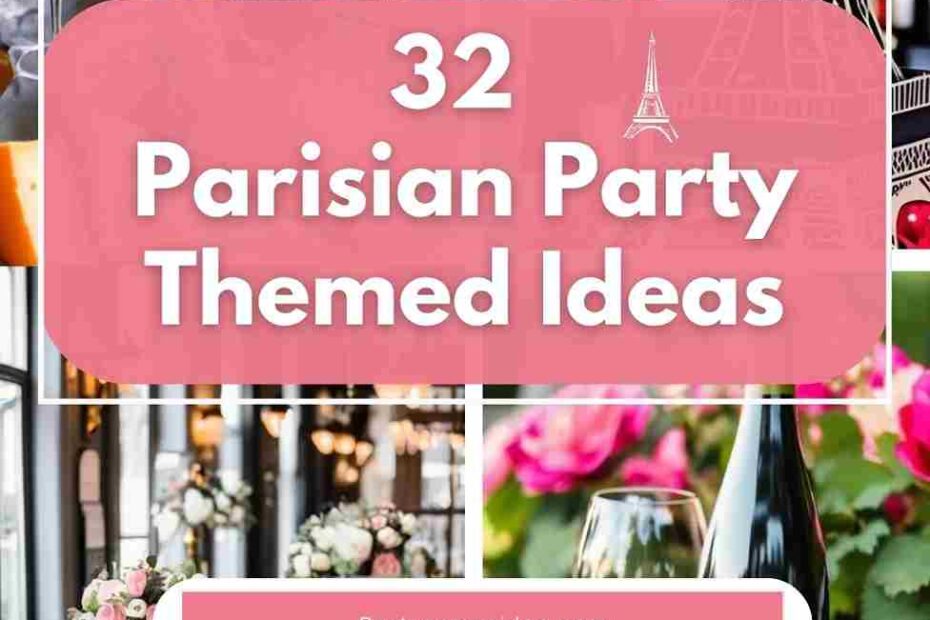 Parisian Party Themed Ideas