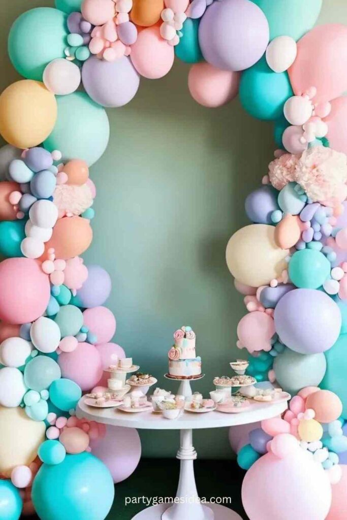 Pastel Balloon Arch