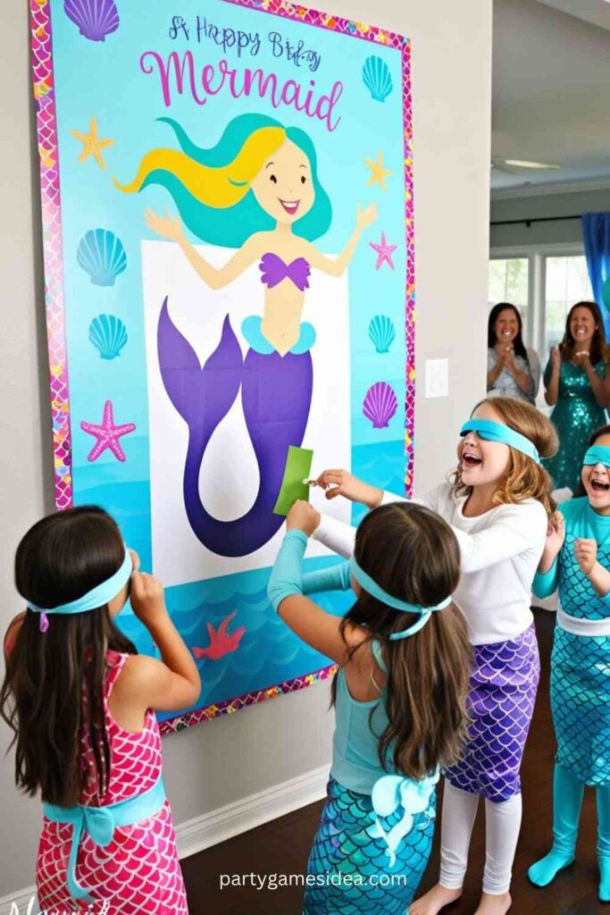 Pin the Tail on the Mermaid