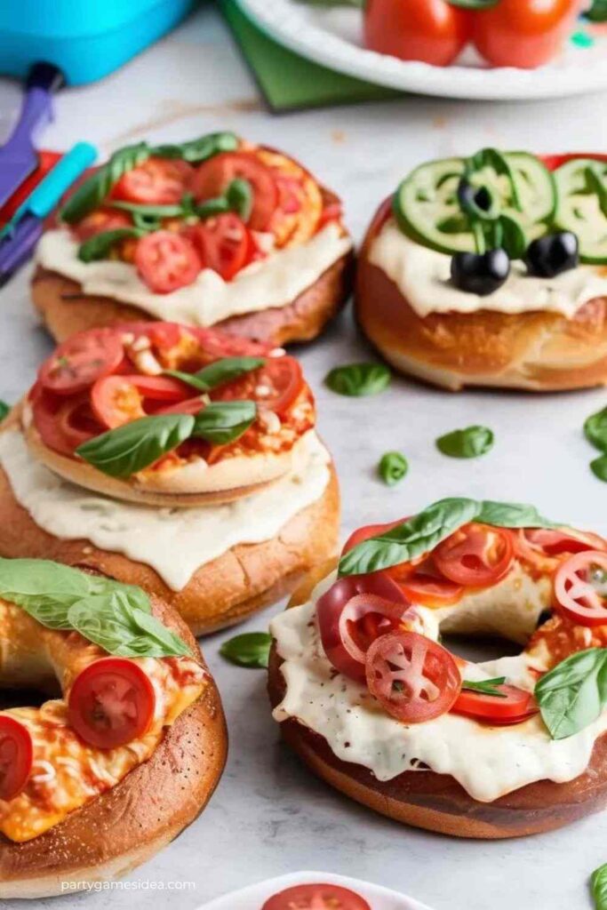 Pizza Bagels