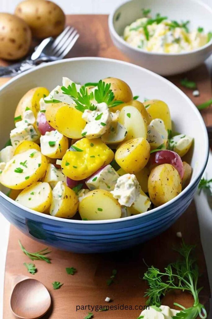 Potato Salad with Mustard Dressing