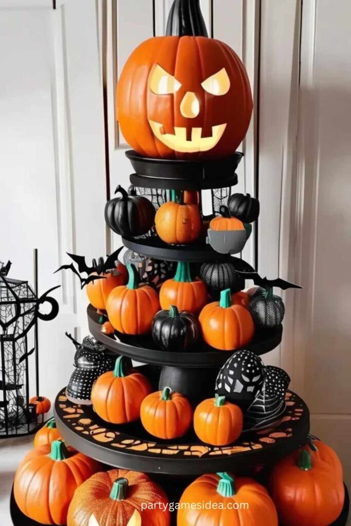 Pumpkin Tower Display