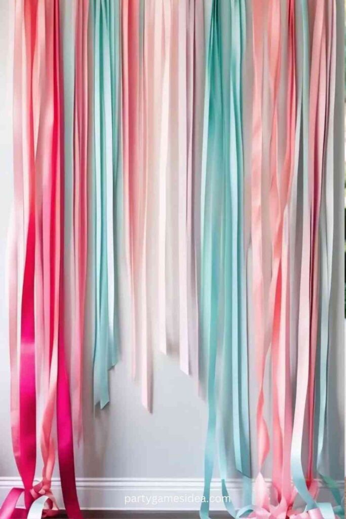 Ribbon Wall Backdrop