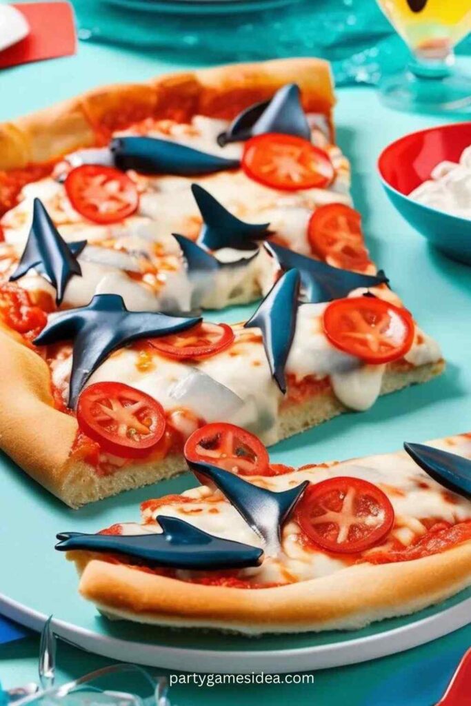 Shark-Fin Pizza