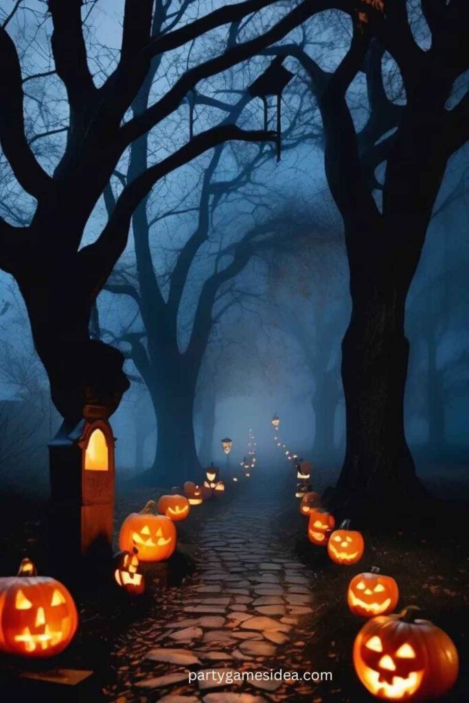 Spooky Entrance Pathway