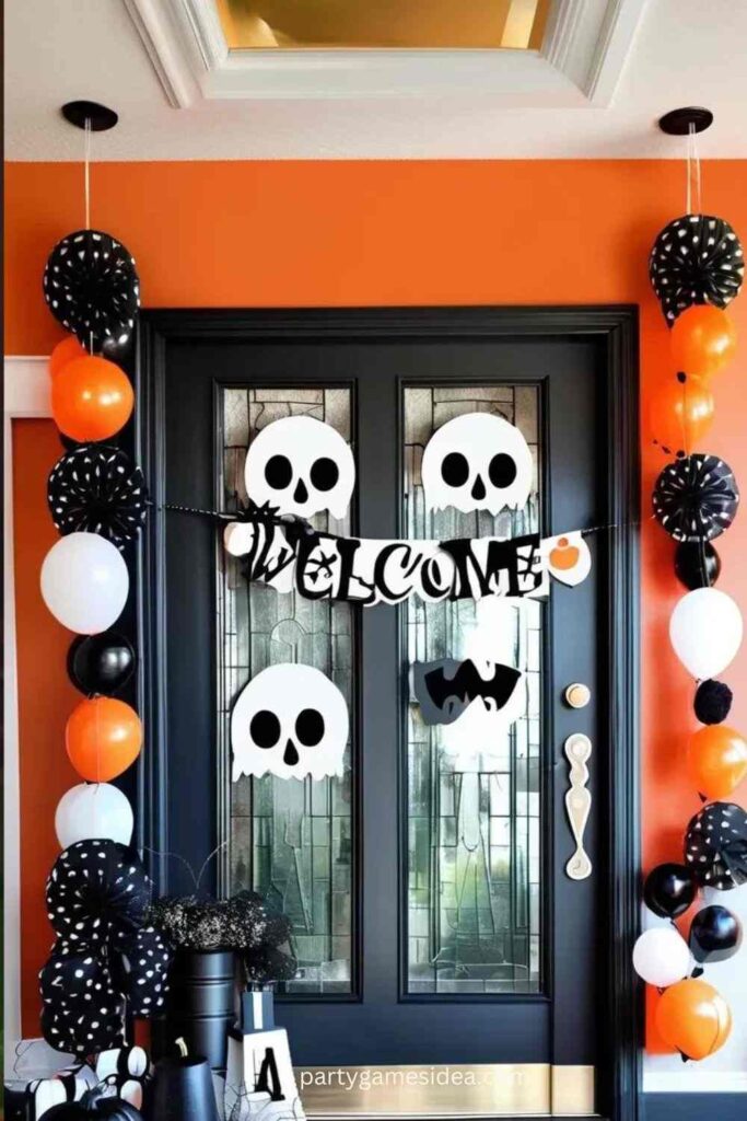 Spooky Welcome Banner