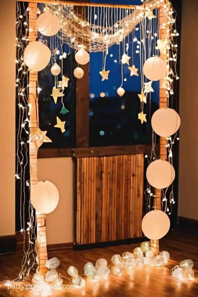 String Lights Backdrop