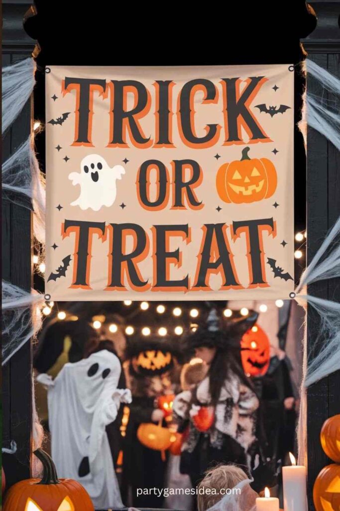 Trick or Treat Banner