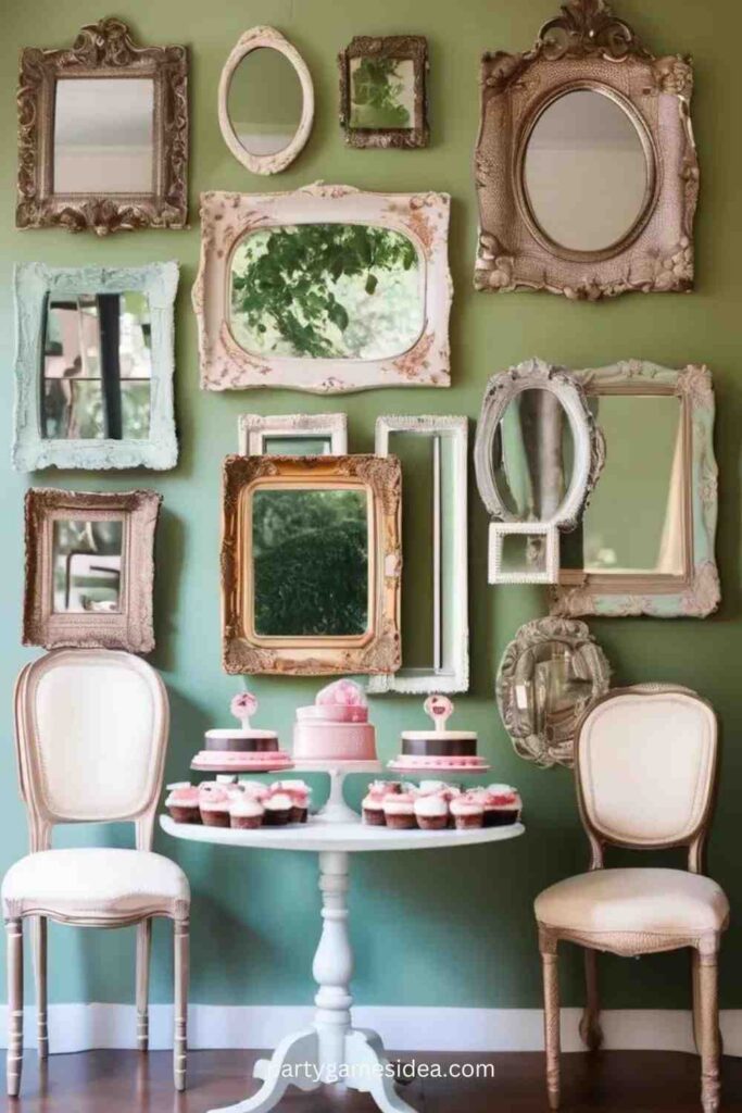 Vintage Frames and Mirrors