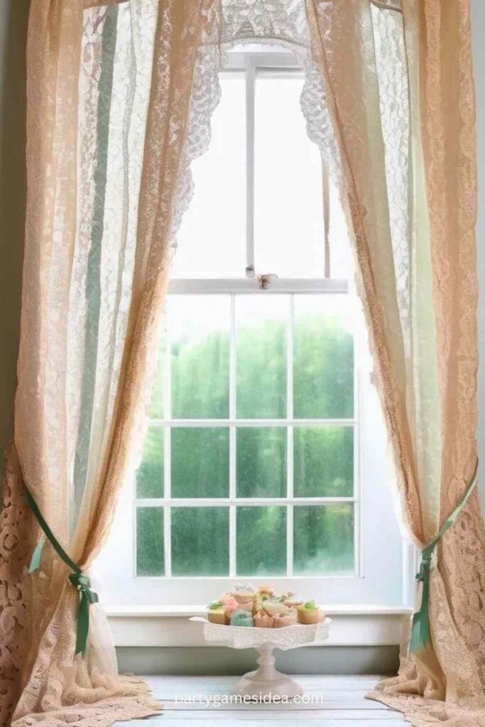 Vintage Lace Curtains