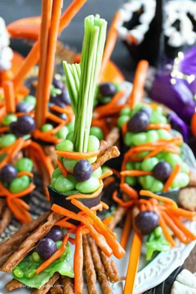 Witch's Broomstick Snacks