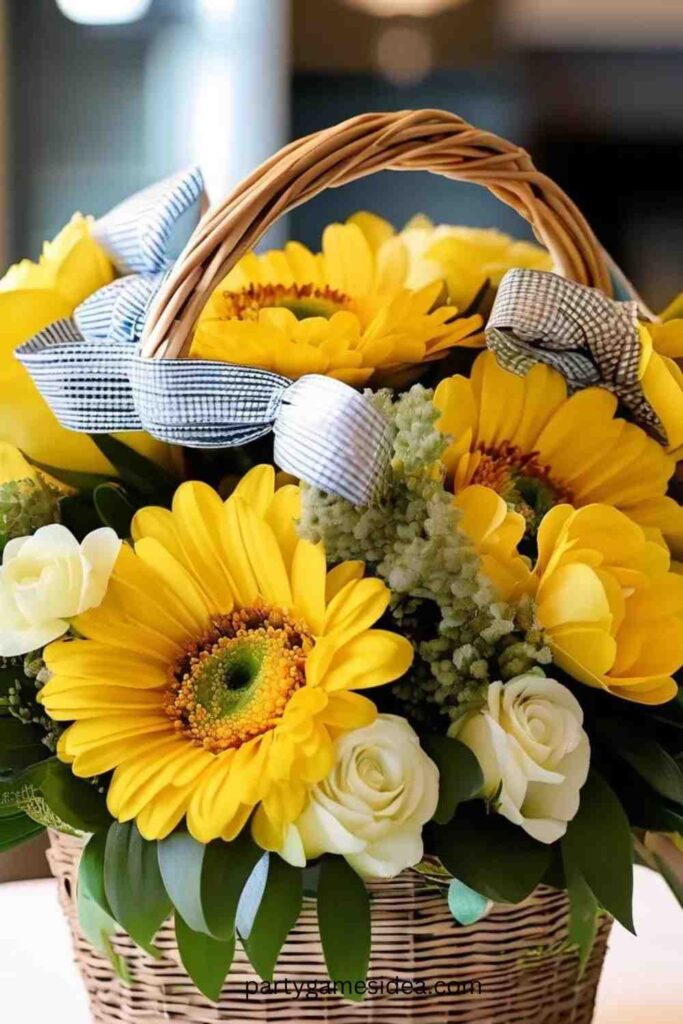 Yellow Flower Centerpieces