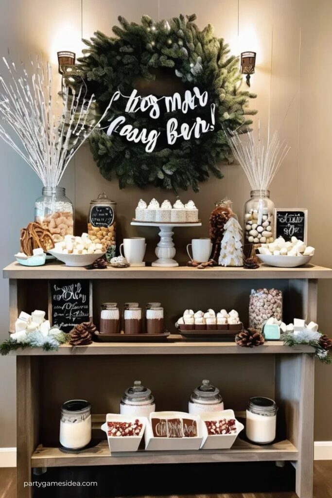 A Hot Chocolate Bar