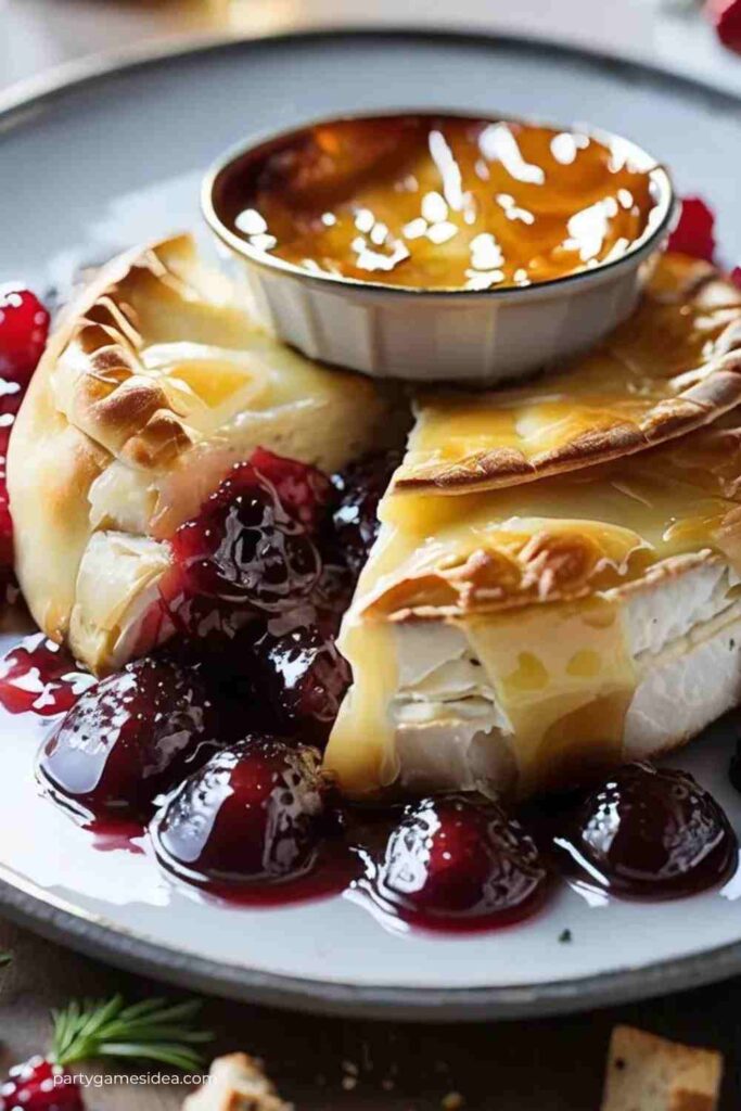 Baked Brie with Jam