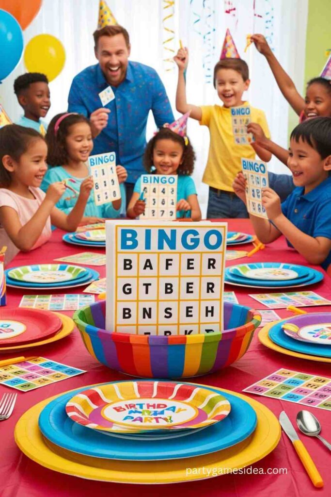 Bingo Birthday Party Game