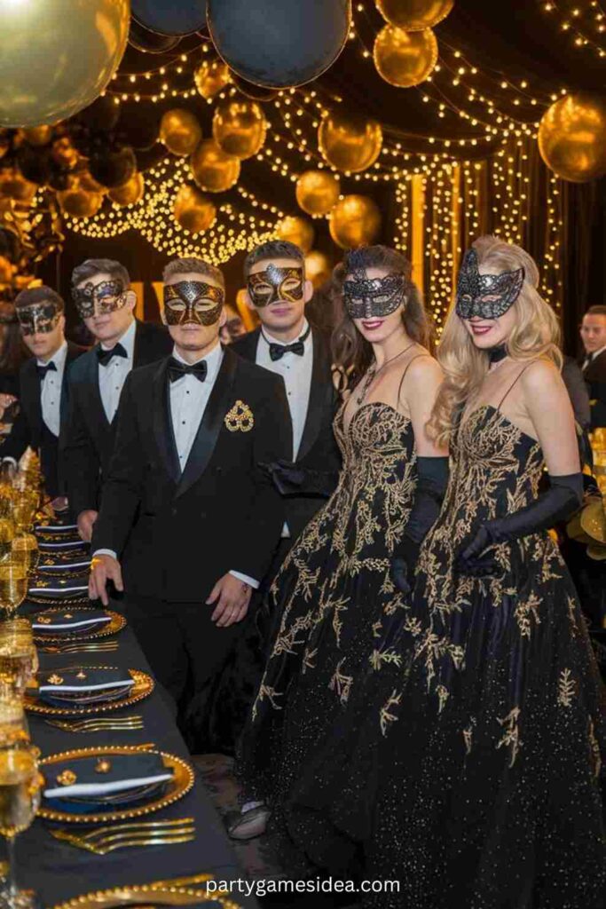 Black-and-Gold Dress Code