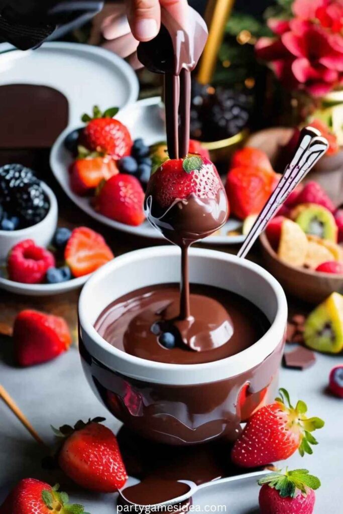 Chocolate Fondue Dessert