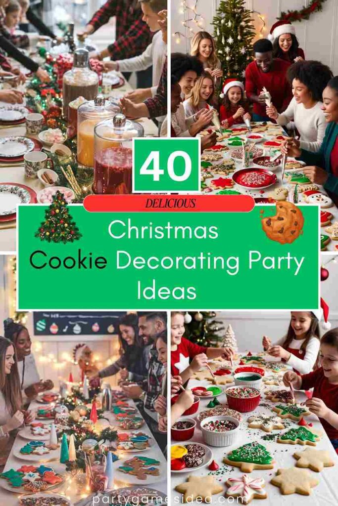 Christmas Cookie Decorating Party Ideas