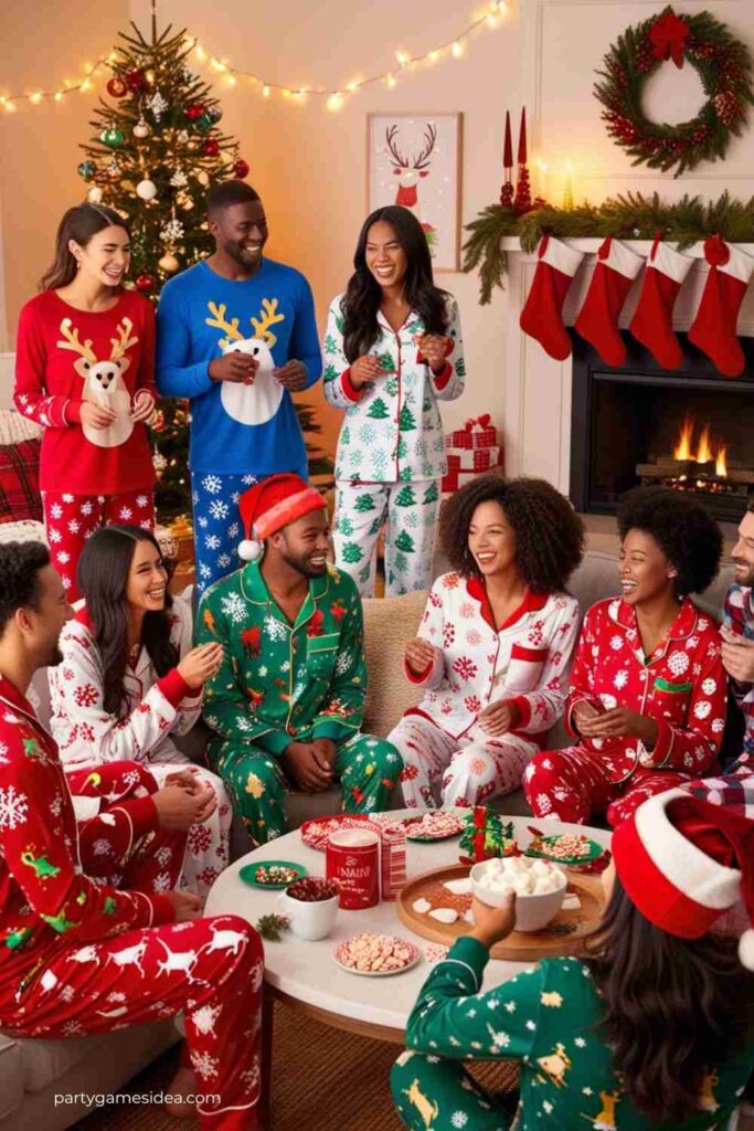 Christmas Pajama Party