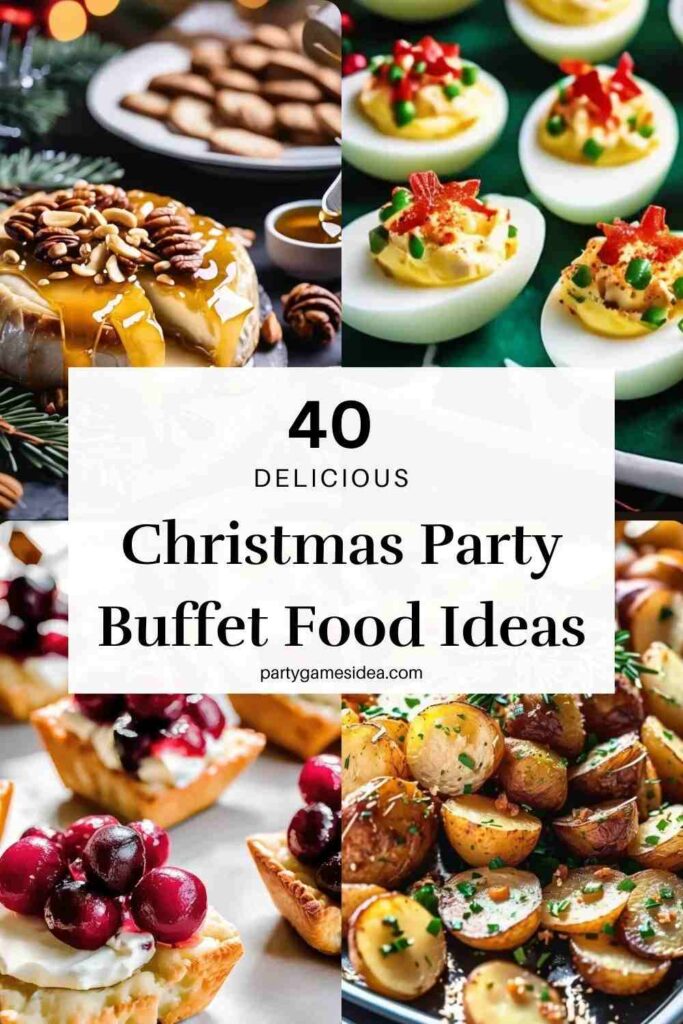 Christmas Party Buffet Food Ideas